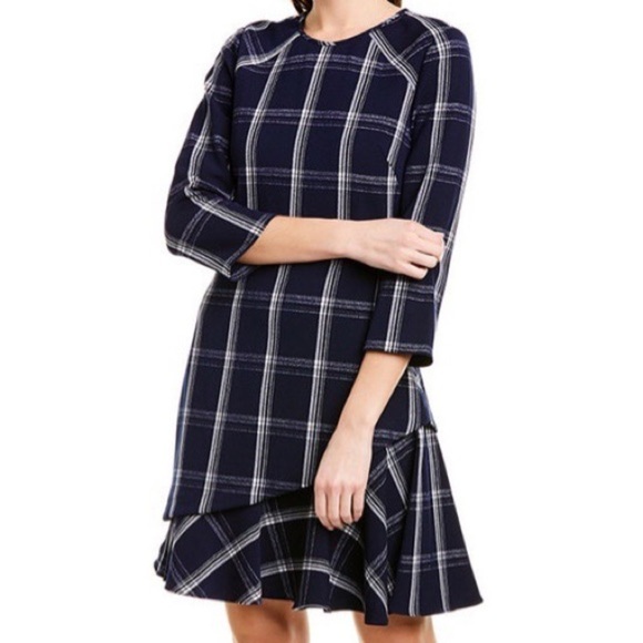 Shoshanna Dresses & Skirts - Shoshanna Plaid Shift Dress - 2